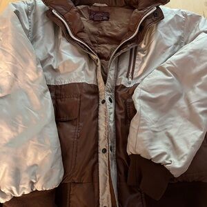 Classic Directions Brown Puffer Jacket